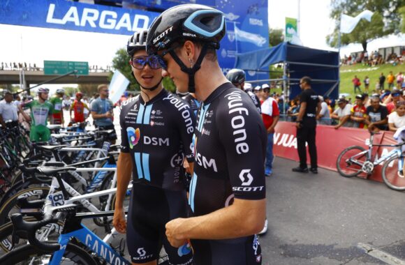 Marco Brenner and Tobias Lund Andresen | Team DSM | Vuelta a San Juan
