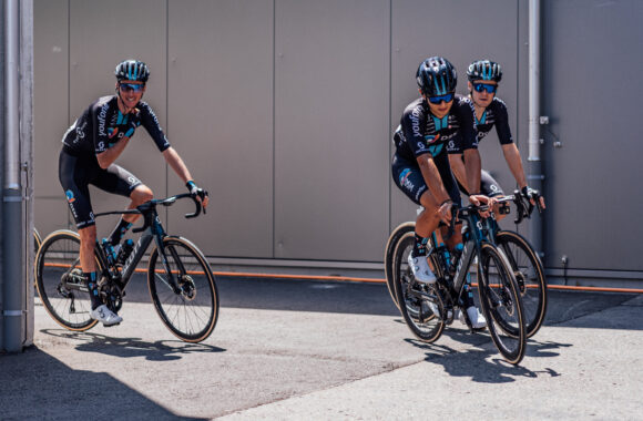 Pavel Bittner, Sean Flynn & Romain Bardet | Tour de Suisse | Photo Credit: ZW Photography