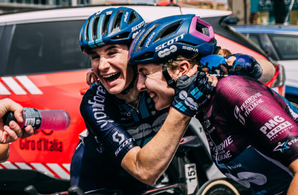 Francesca Barale and Juliette Labous | Giro d'Italia Donne | Photo Credit: Tornanti CC